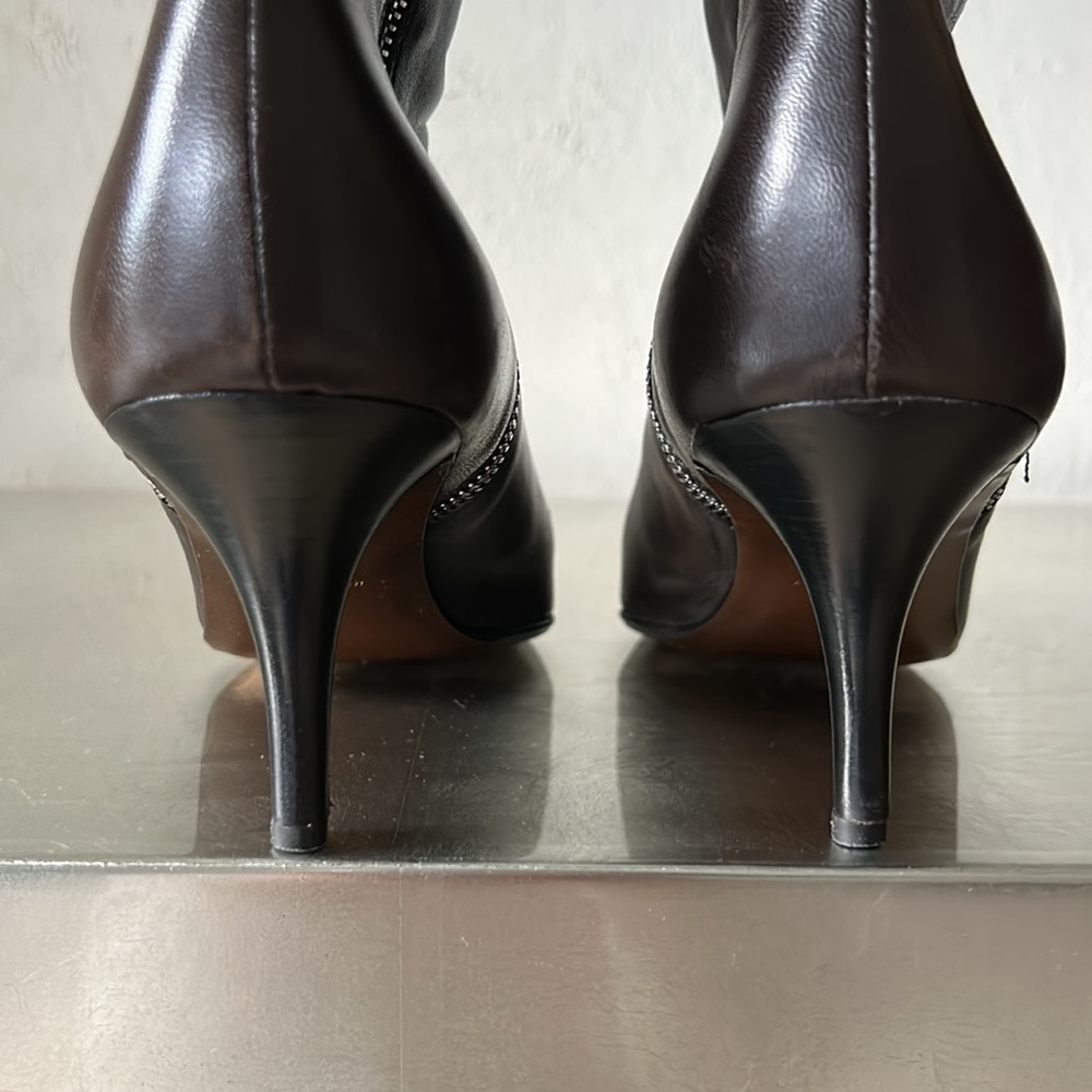 🔥HP🔥EUC Walter Steiger Handmade Italian Leather boots, Size 38 (71/2 to 8 US) - Picture 4 of 17